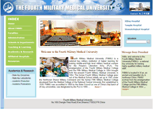 Tablet Screenshot of en.fmmu.edu.cn